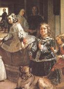 Detail of Palace handmaiden VELAZQUEZ, Diego Rodriguez de Silva y